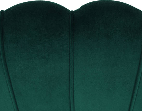 Lavice ve stylu Art-deco, smaragdová Velvet látka / gold chrom-zlatý, NOBLIN