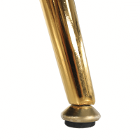 Lavice ve stylu Art-deco, smaragdová Velvet látka / gold chrom-zlatý, NOBLIN