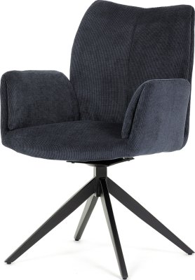 Modrá jídelní židle HC-993 BLUE2