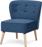 Modré křeslo ASB-025 BLUE