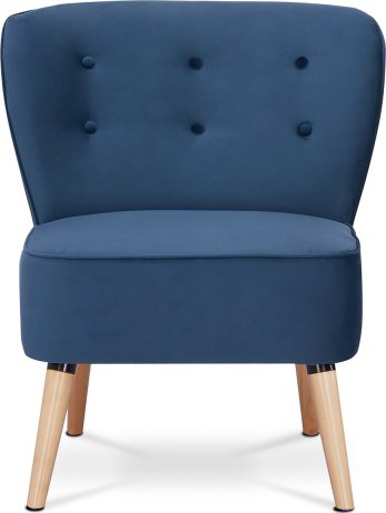 Modré křeslo ASB-025 BLUE