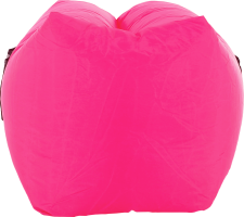 Nafukovací sedací vak/lazy bag, růžová, LEBAG