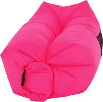 Nafukovací sedací vak/lazy bag, růžová, LEBAG