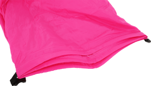 Nafukovací sedací vak/lazy bag, růžová, LEBAG