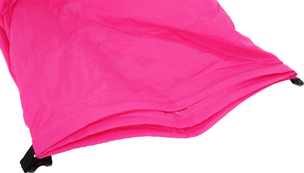 Nafukovací sedací vak/lazy bag, růžová, LEBAG