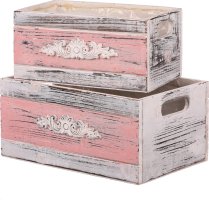 Obal na květiny AB2163-PINK, sada 2ks