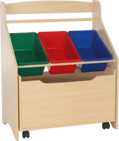 Organizér na hračky, přírodní / vícebarevná, MAISIE