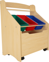Organizér na hračky, přírodní / vícebarevná, MAISIE