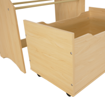 Organizér na hračky, přírodní / vícebarevná, MAISIE