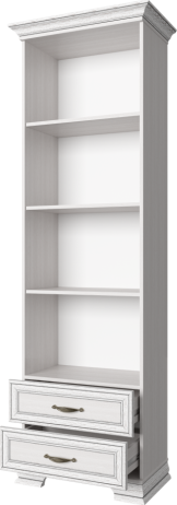Otevřený regál TIFFY, woodline krém