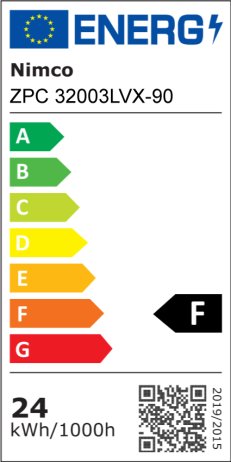 Oválné LED zrcadlo 45x90 cm