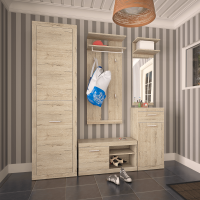 Panel se zrcadlem ORESTES 45, dub san remo