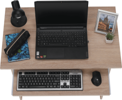 PC stůl VERNER, dub sonoma