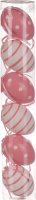 Plastová vajíčka VEL7166 PINK