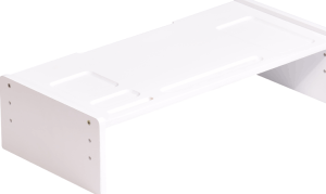 Podstavec pod monitor, bambus, bílá, ELARO TYP 3
