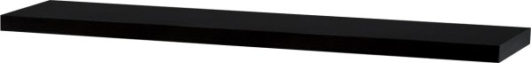 Nástěnná polička P-002 BK (WAL) 120 cm