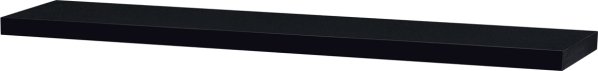 Nástěnná polička P-002 BK 120 cm