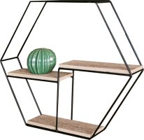Nástěnná polička P-064 OAK 48 cm