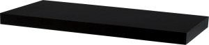 Nástěnná polička P-001 BK (WAL) 60 cm