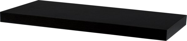 Nástěnná polička P-001 BK (WAL) 60 cm