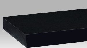 Nástěnná polička P-001 BK 60 cm