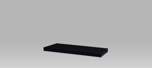 Nástěnná polička P-005 BK 80 cm