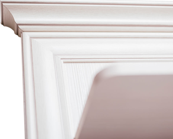 Postel s roštem TIFFY 160, woodline krém
