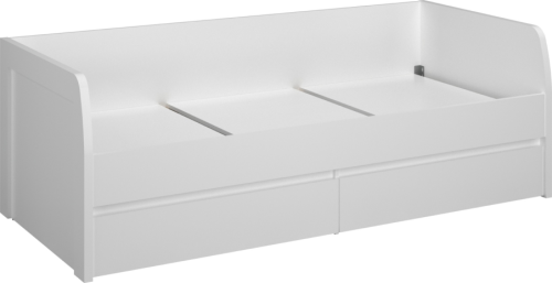 Postel 2S, 90x200 bílá, ERODIN