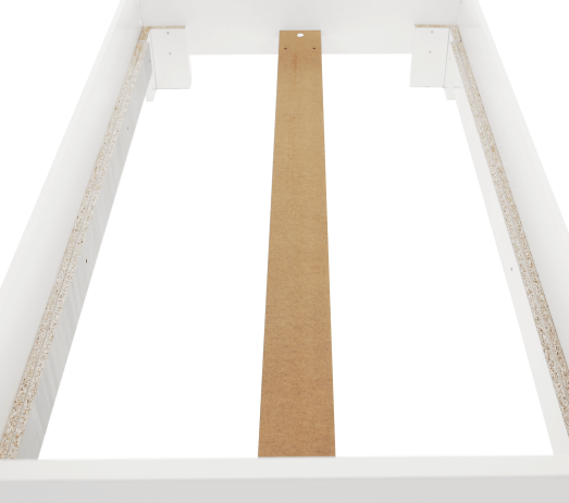 Bílá dětská postel SVEND, 90x200cm