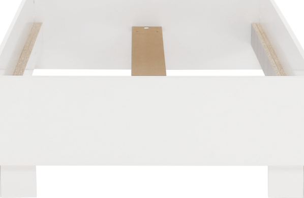 Bílá dětská postel SVEND, 90x200cm