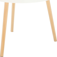 Příruční stolek SANSE TYP 1, bílá/přírodní