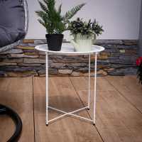 Příruční stolek RENDER, bílá