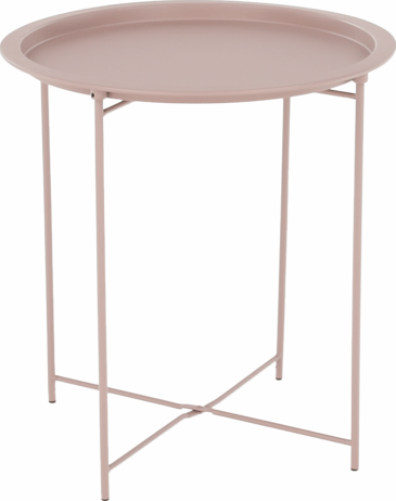 Příruční stolek RENDER, nude růžová