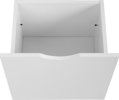 Regál, bílá, Tofi BOX NEW