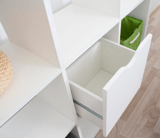 Regál, bílá, Tofi BOX NEW