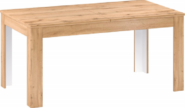 Rozkládací jídelní stůl, 160-200cm, dub apalačský, Pusan S