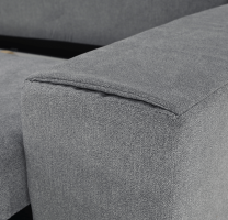 Rozkládací pohovka Kevan BIG SOFA, světle šedá