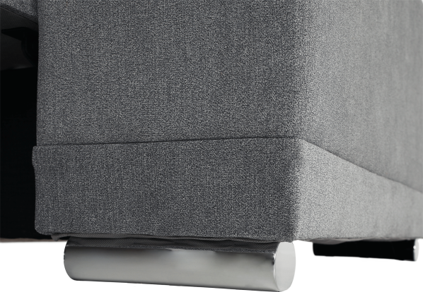 Rozkládací pohovka Kevan BIG SOFA, světle šedá