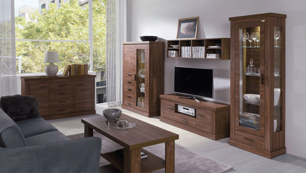 RTV stolek HILARD AR9, dub stirling