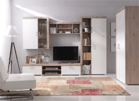 RTV stolek CHERIS 8, san marino / cream