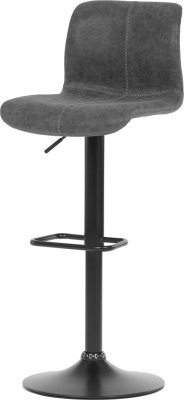 Šedá barová židle AUB-806 GREY3
