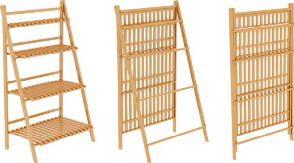 Regál, bambus, Nepel TYP 2 + dárek