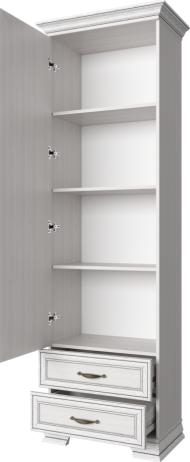 Regál TIFFY, woodline krém