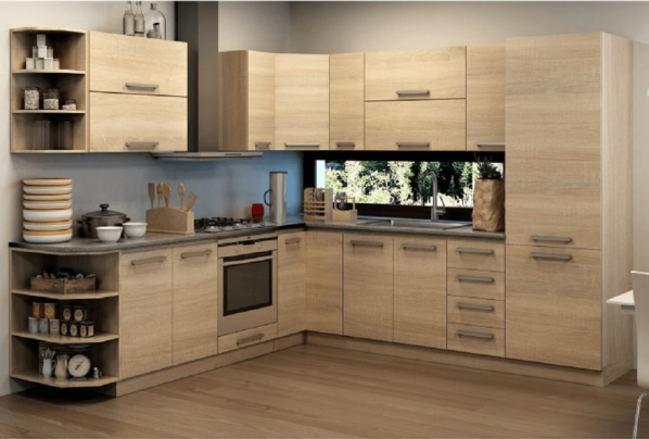 Spodní šuplíková skříňka 60, dub sonoma, NOPL-058-0S