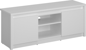 TV stolek 2D/125, bílá, ERODIN