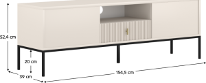 TV stolek MAGIRA MA01 cashmere