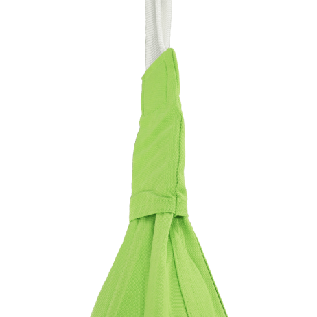 Závěsné houpací křeslo, zelená, KLORIN NEW KLASIK CACOON HAMMOCK