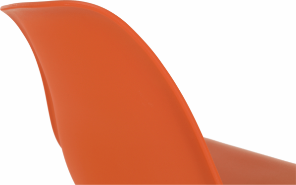 Židle CINKLA 3 NEW, oranžová/buk